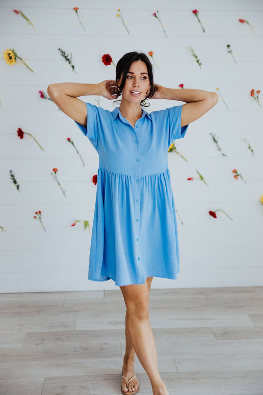 THE HEIDI IN SOFT CHAMBRAY FINAL SALE