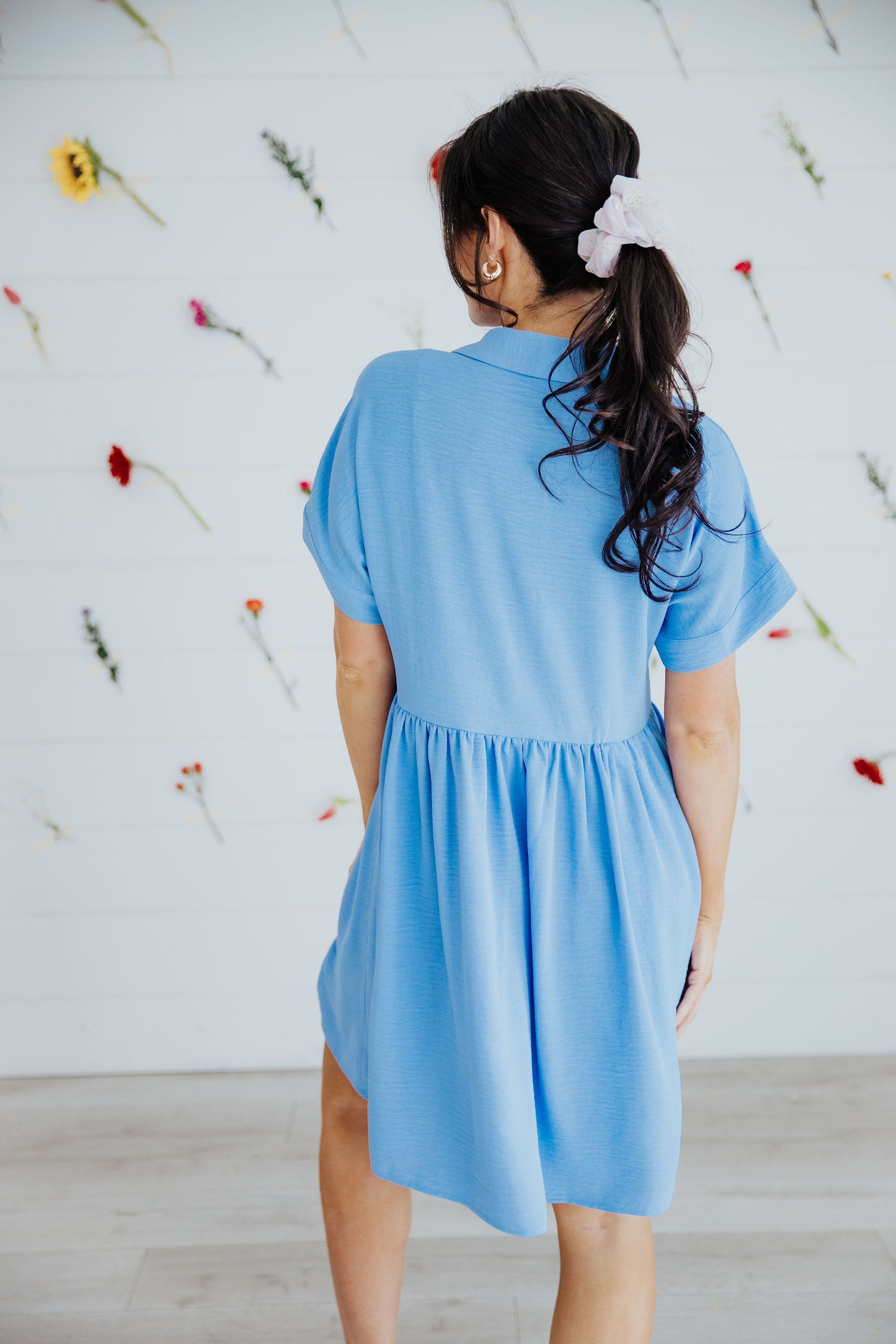 THE HEIDI IN SOFT CHAMBRAY FINAL SALE